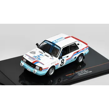autíčko Škoda 130L #8 Rallye Bohemia 1988 Křeček/Motl 1:43 Škoda 130 L No.8 Rallye Bohemia 1988 Křeček/Motl - kovový model auta