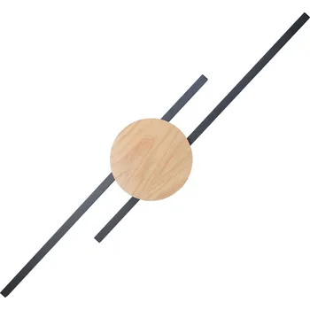 Nástěnné svítidlo TK Lighting Java nástěnné svítidlo 2x24 W černá-dřevo 1369