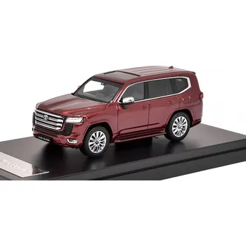 autíčko Toyota Land Cruiser LC300 ZX červená 1:64 - LCD Models Toyota Land Cruiser LC 300 ZX - kovový model auta