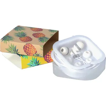 Jednorázové nádobí Reklamní CreaSleeve Kraft 144 papírový kraftový rukáv na zakázku, přírodní