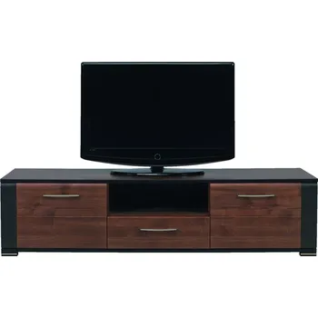 Televizní stolek Televizní stolek EGIDIO, ořech/wenge + vyzvednutí ZDARMA