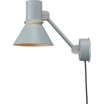 Lampička Anglepoise Type 80 W2 nástěnné, zástrčka, černá - Ø nástěnného držáku 9 cm; délka kabelu 250 cm šedá matná 1 x 6 W LED - Doprava zdarma