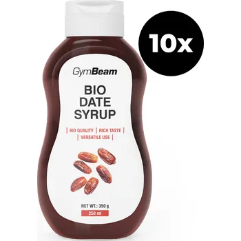 Sladidlo GymBeam BIO Datlový sirup 10 x 250 ml 10 x 250 ml
