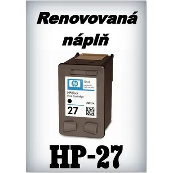 Počítačové příslušenství Náplně do tiskáren HP-27 XL - black - SADA 3 náplní