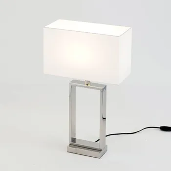 Lampička Holländer Stolní lampa Sprazzo, stříbrná, stínidlo bílá bílá, stříbrná 3 x 60 W - Doprava zdarma