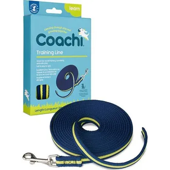 Vodítko pro psa Výcvikové vodítko Training modrá&zelená 5m TCOA