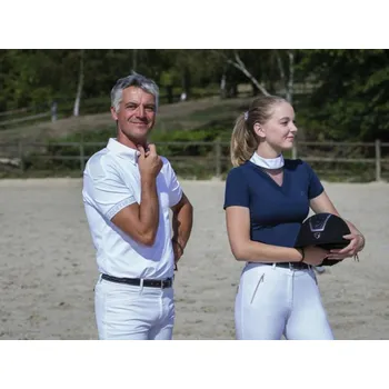 Equithéme Dámské závodní tričko EQUITHEME Valence, modré, S