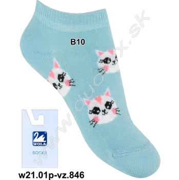 WOLA Kotníkové ponožky w21.01p-vz.846 Barva: B10, Velikost: 24-26(16-17)