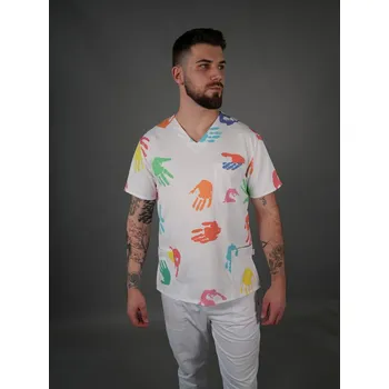 Zdravotnický oděv Perlička® Zdravotnická košile ROLO Svetielko nádeje Barva: svetielko, Velikost: 44