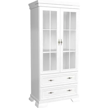 police Vitrína MONEDULA 2D2S, borovice andersen + vyzvednutí ZDARMA