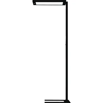 Lampička Waldmann Stojací lampa LED Lavigo Core DPS 12500/840/R/G1 černá, senzor - Základna - délka 50 cm, šířka 45 cm, výška 8 cm; délka zástrčkového kabelu 300 cm LED 85 W celkem - Doprava zdarma