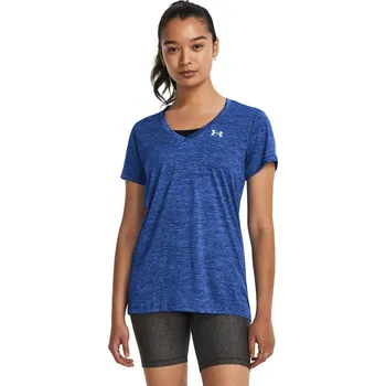 tričko krátký rukáv dámské UNDER ARMOUR Tech SSV Twist-BLU - S