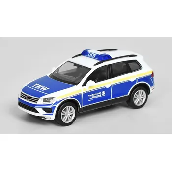autíčko Volkswagen Touareg Technisches Hilfswerk 1:87 - Herpa VW Touareg Technisches Hilfswerk - sběratelský model 1/87