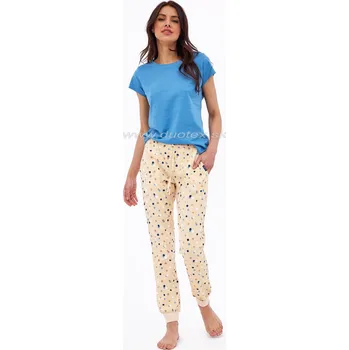 Dámské noční prádlo CORNETTE Pyžamové kalhoty 909/03-Cornette Barva: 3, Velikost: L