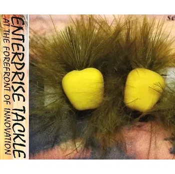 Umělá nástraha ENTERPRISE TACKLE Enterprise kukuřice - Maskované zrnko s háčkem 3ks