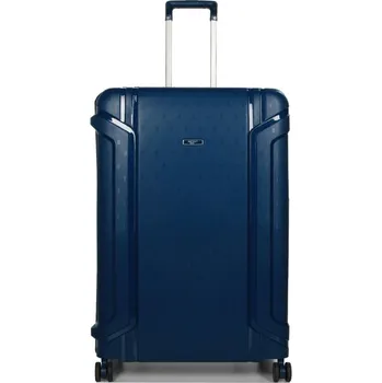 Velký cestovní kufr se 4 kolečky polypropylen TSA 100 l Airtex 645 tmavě modrá