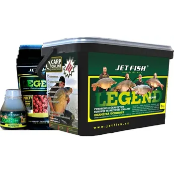 rybářské boilies JET FISH Boilie Legend Range - 3kg - 24mm - 3kg - Biocrab