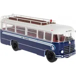 Berliet PLB 6 Air France 1953 1:43 - Hachette časopis s modelem Berliet PLB6 AirFrance 1953 - kovový model autobusu