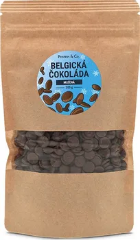 Čokoláda Protein & Co. Mléčná belgická čokoláda pecky