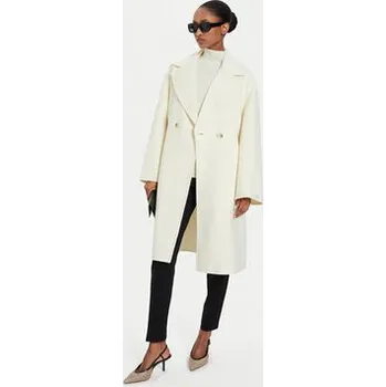 Dámský kabát Marella Vlněný kabát Marna 2423016011 Écru Regular Fit 44