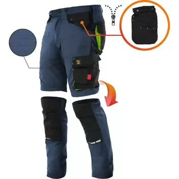 montérky Procera ZEUS multifunkční kalhoty modré 46-60