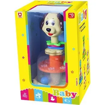 plyšák Rappa Hračka s kuličkami, pes