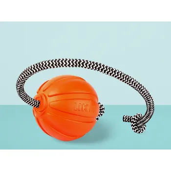 Hračka pro psa Oranžový míček pro psy Liker Cord Velikost: 9 cm
