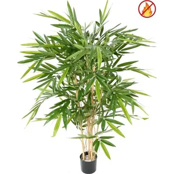umělá květina Luxusní umělý BAMBUS NOVÝ nehořlavý, 120cm