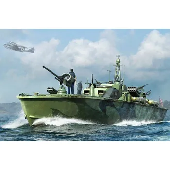 Plastikový model U.S. Navy Elco 80 Motor Patrol Torpedo Boat Late Type - I Love Kit 64801