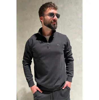 Pánská mikina Pánská mikina BOSS Black 50520781 černá Velikost: S