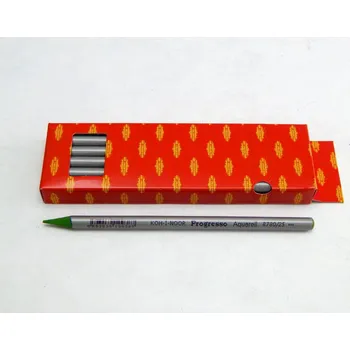 Výtvárné potřeby KOH-I-NOOR Akvarelové pastelové tužky PROGRESSO AQUARELL 8780/25, zeleň luční