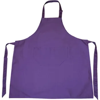 Pracovní zástěra L-Merch Unisex zástěra NT5220 Purple 85 x 75 cm