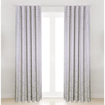 Závěs Závěs dekorační s tunýlkem, Akát žakárový, béžovošedý, 133 x 160 cm