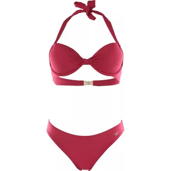 Dámské plavky Dámské dvoudílné plavky 262456 4R301 01975 malinové - Emporio Armani S