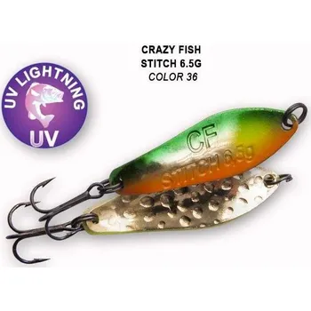 Umělá nástraha Plandavka Crazy Fish Stitch 42mm 6,5g color 36