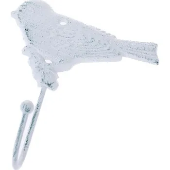 Věšák Casa de Engel Litinový věšák s ptáčkem