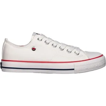 Dámské tenisky Dámské tenisky Lee Cooper CANVAS 37 Bílá, Červená, Černá
