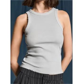 Dámské tričko Sinsay - Top - šedá - 4043Z-09X - 4043Z-09X-XXS-1