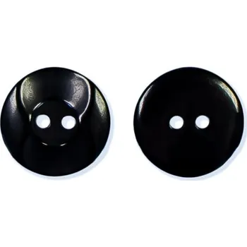 Knoflík Knoflík černý art. 229 - Černá, 24 mm