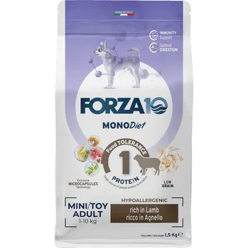 Krmivo pro psa 1,5kg Forza10 Mini & Toy Diet jehněčí s rýží