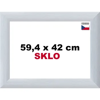 Puzzle BFHM Alaska hliníkový rám na puzzle 59,4x42cm - stříbrný