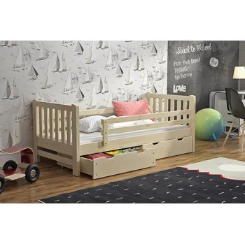 Postel Postel z masivu Uberto 90x200 cm + rošt ZDARMA