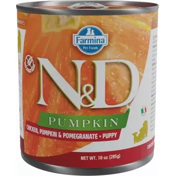 Krmivo pro psa Konzerva N&D Pumpkin Puppy Chicken & Pomegranate 285g