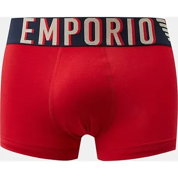 Pánské spodní prádlo Pánské boxerky 111389 4R516 červené - Emporio Armani M