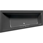 ANDRA L asymetrická vana 170x90x45cm, šedá