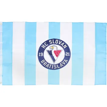 Vlajka Vlajka HC Slovan Bratislava 150x90cm (Vlajka týmu HC Slovan Bratislava s logem)