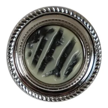 Knoflík Knoflík DILL 1315/22 PLASTOVÝ - Šedá, 22mm