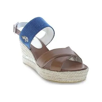 Dámská móda Espadrilky U.S. Polo Assn. Alyss ALYSSA011 Hnědá 38