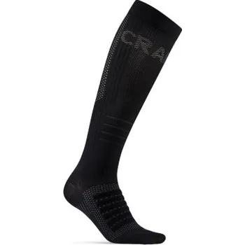 Pánské ponožky kompresní podkolenky CRAFT ADV Dry Compression - 999000 black, 43-45 (L)