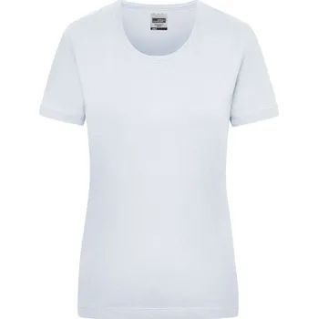 Dámské tričko JAMES & NICHOLSON Triko WARMIE LADY 90°C, bílé Velikost XXL bílé